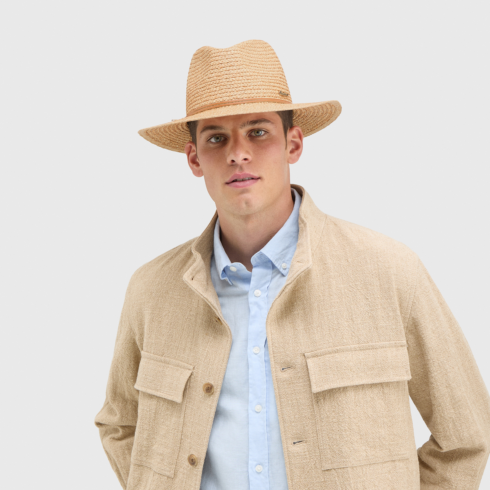 Country Panama Semicrochet Hat - Man | Borsalino Official
