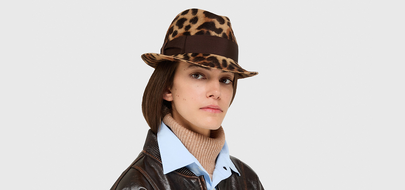 Trilby Hats in Wool By Borsalino