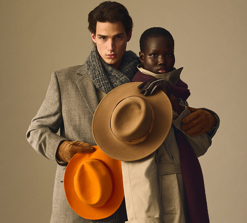 Federico Lined Alessandria Shaved Felt - Man | Borsalino Official